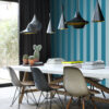 Origin Wallcoverings tapeediribad - türkiissinine