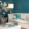 Origin Wallcoverings tapeediribad - türkiissinine
