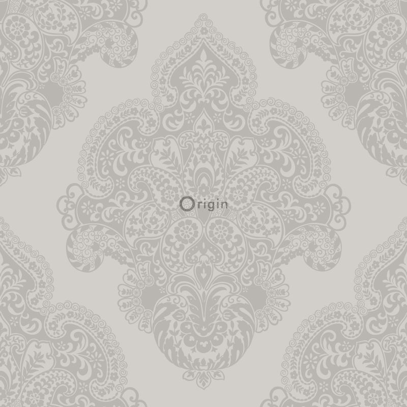 Origin Wallcoverings tapeet ornament taupe
