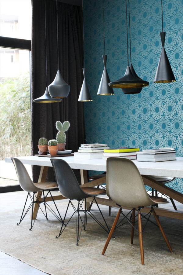 Origin Wallcoverings tapeet graafiline vorm - sinakasroheline