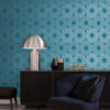 Origin Wallcoverings tapeet graafiline vorm - sinakasroheline
