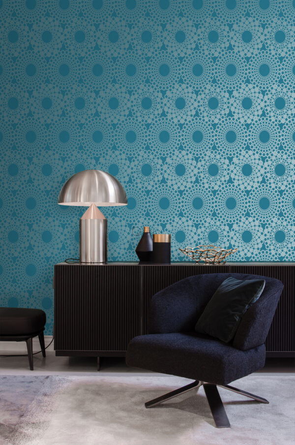 Origin Wallcoverings tapeet graafiline vorm - sinakasroheline