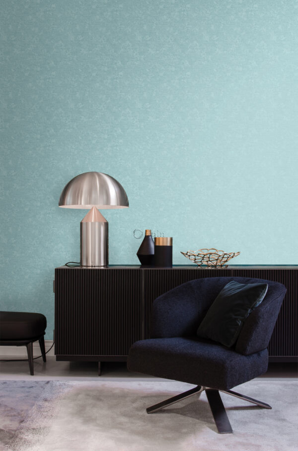 Origin Wallcoverings tapeet ühtlane jääsinine