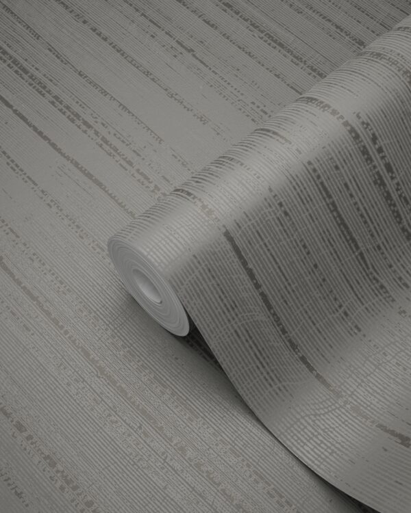 Origin Wallcoverings tapeet peened ebaühtlased triibud liivastruktuur taupe