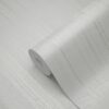 Origin Wallcoverings tapeet peened ebaühtlased triibud liivstruktuur - valge