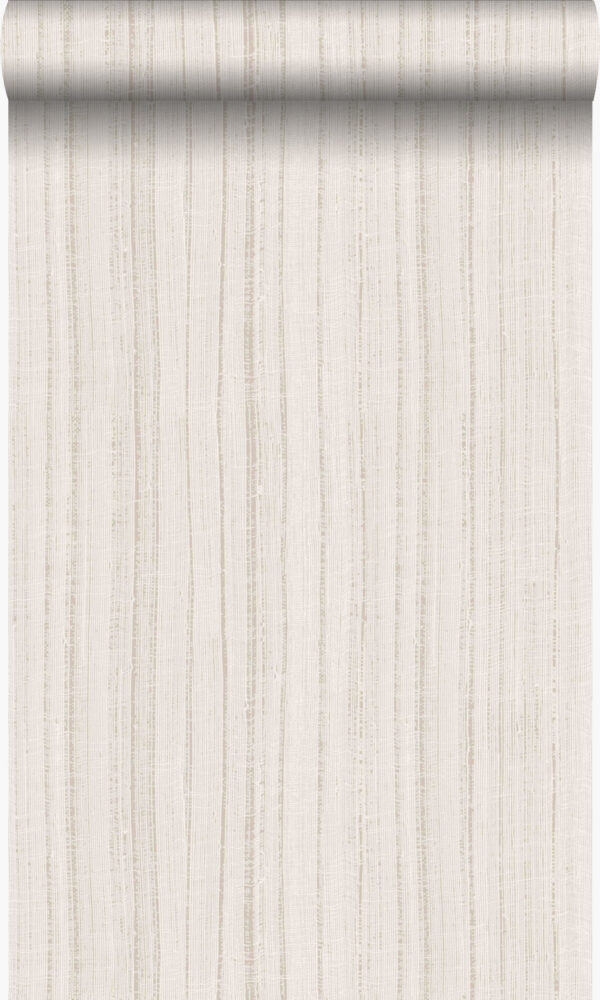 Origin Wallcoverings tapeet peened ebaühtlased triibud liivstruktuur beež