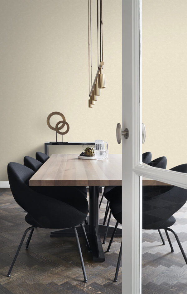 Origin Wallcoverings tapeet ühevärviline kreembeež