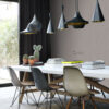 Origin Wallcoverings tapeet lihtne taupe ja läikiv pronks