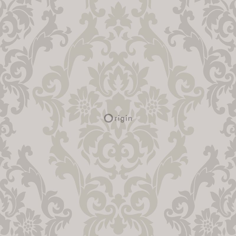 Origin Wallcoverings tapeet ornament taupe