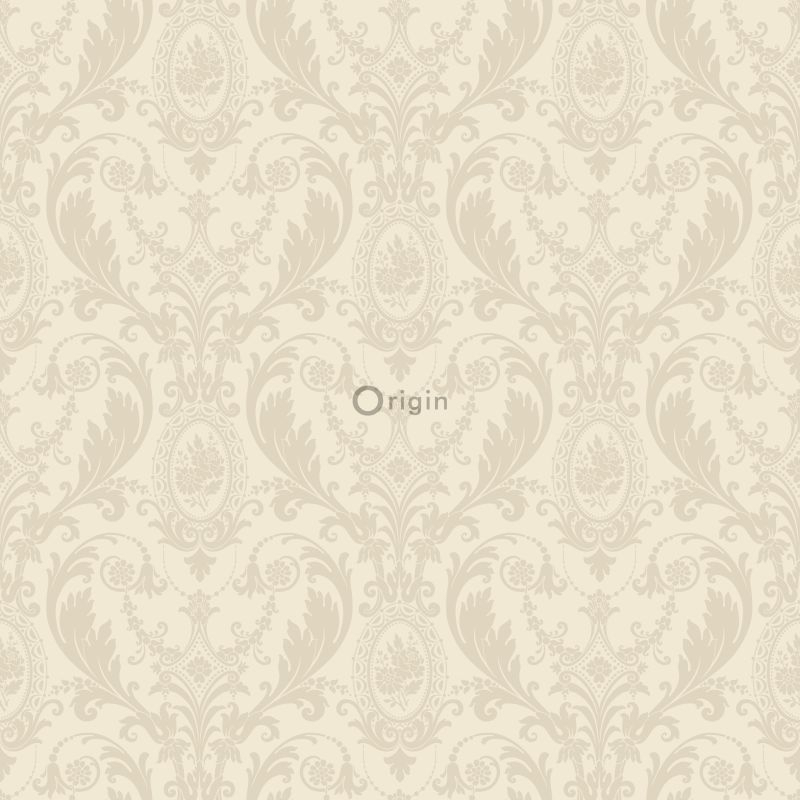 Origin Wallcoverings tapeet ornament soe beež