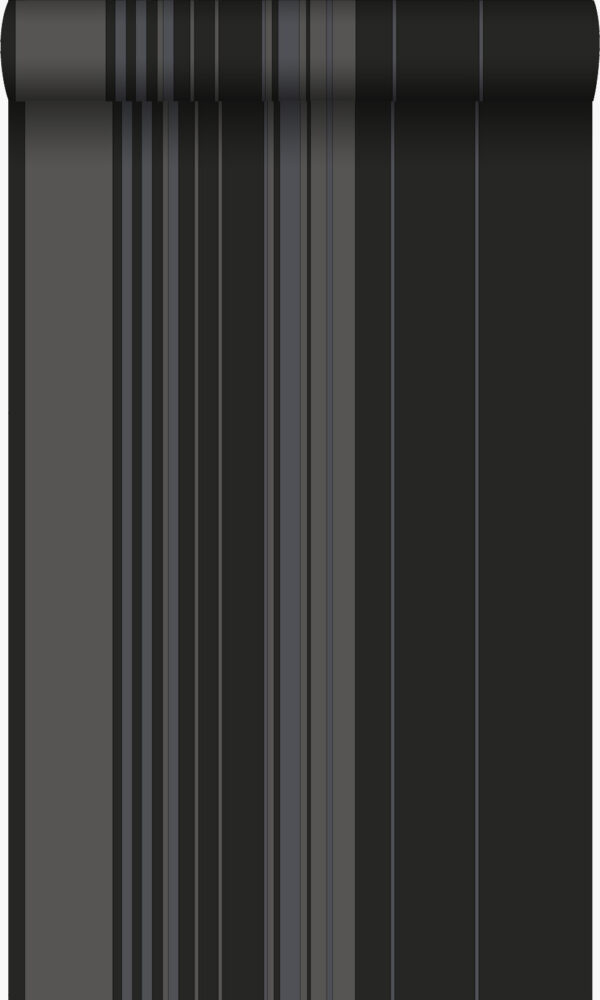 Origin Wallcoverings tapeediribad - must ja läikiv pronks