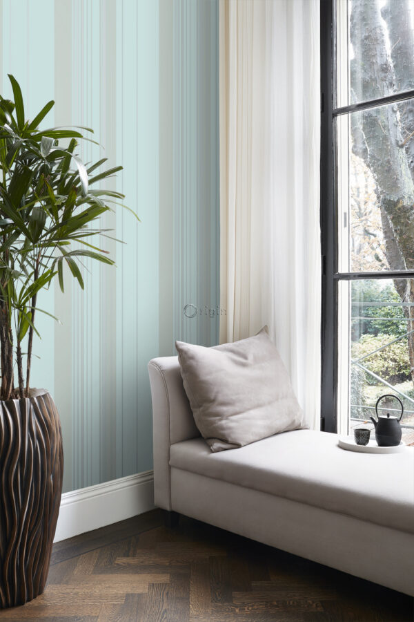 Origin Wallcoverings tapeediribad - türkiissinine