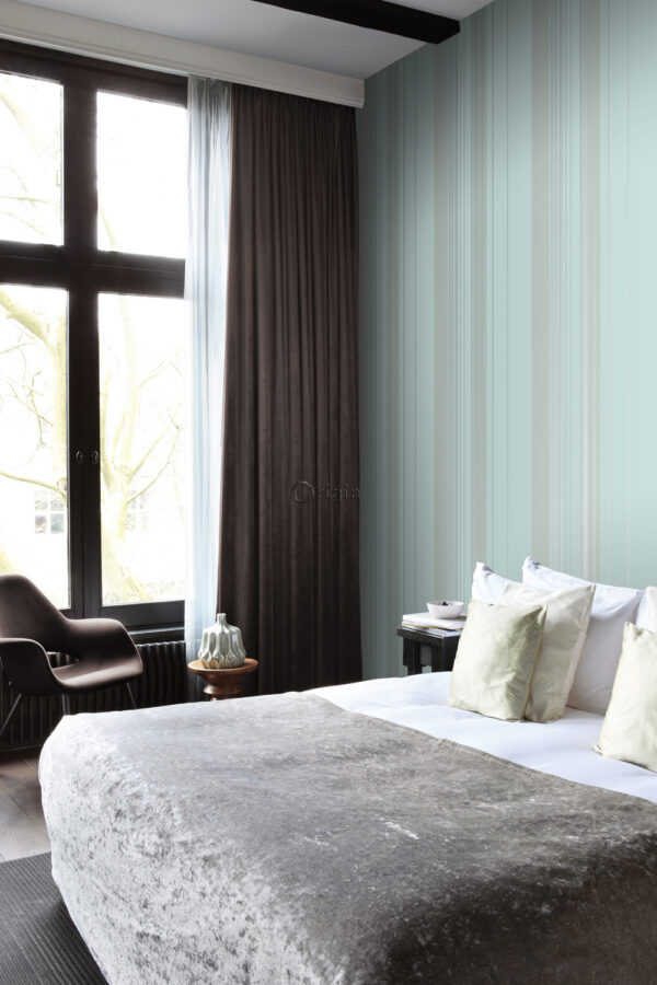 Origin Wallcoverings tapeediribad - türkiissinine