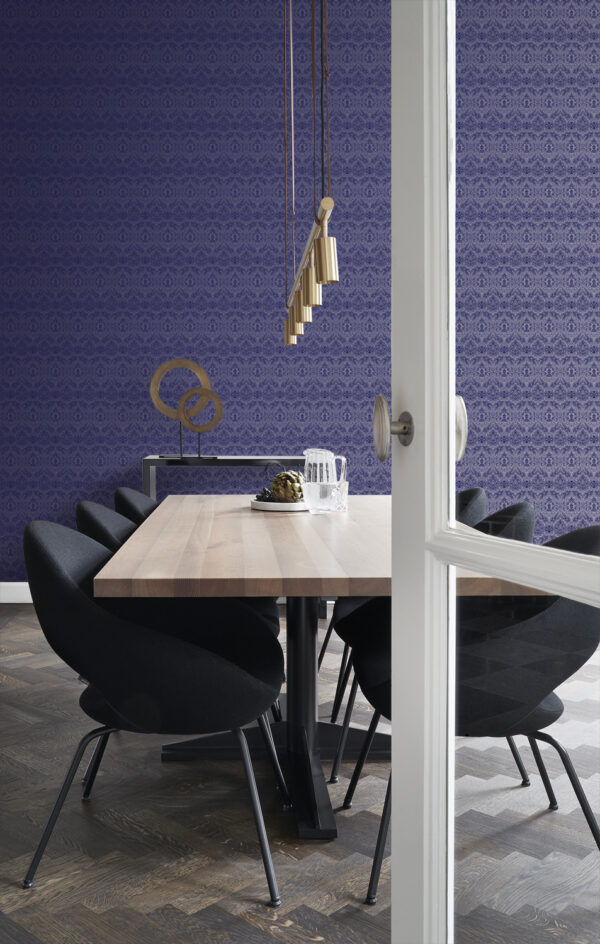 Origin Wallcoverings tapeet ornament - lilla