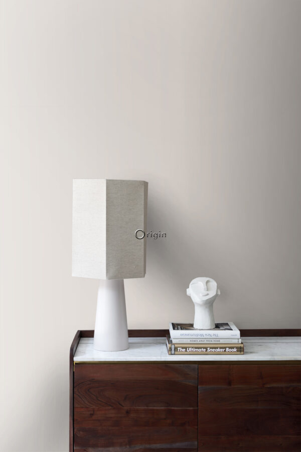 Origin Wallcoverings tapeet sile läikiv soe hall