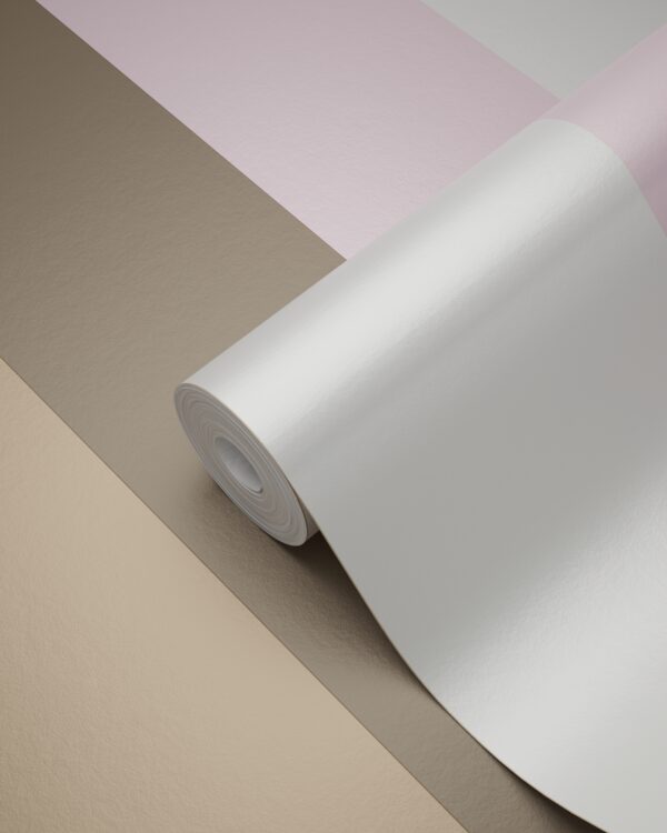 Origin Wallcoverings tapeediribad - roosa ja pruun