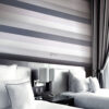 Origin Wallcoverings tapeediribad - lilla ja heleroosa