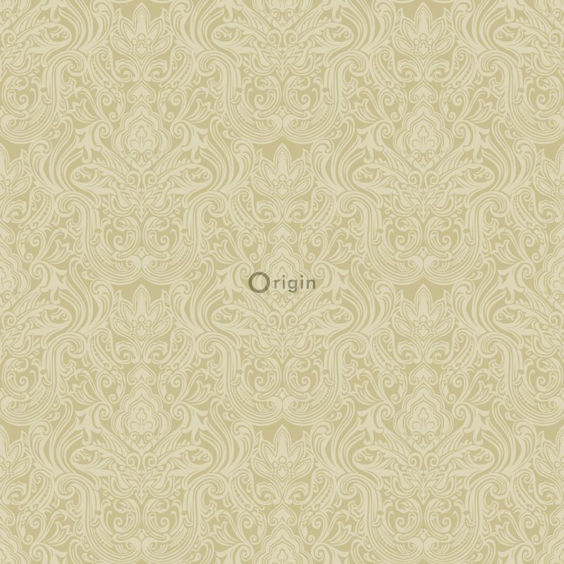 Origin Wallcoverings tapeet ornament hele läikiv kuld