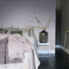 Origin Wallcoverings tapeet ornament - lilla ja hall
