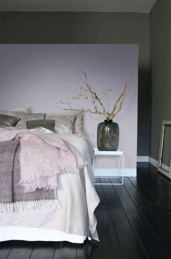 Origin Wallcoverings tapeet ornament - lilla ja hall