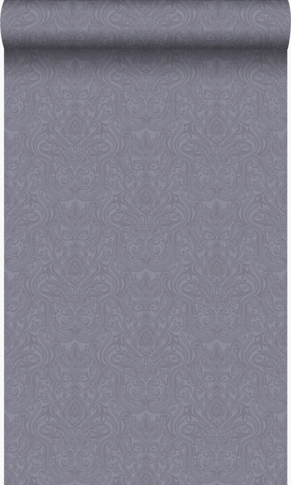 Origin Wallcoverings tapeet ornament - lilla ja hall