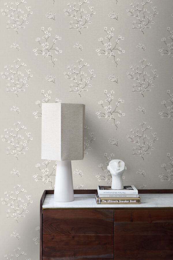 Origin Wallcoverings tapeet õie taupe