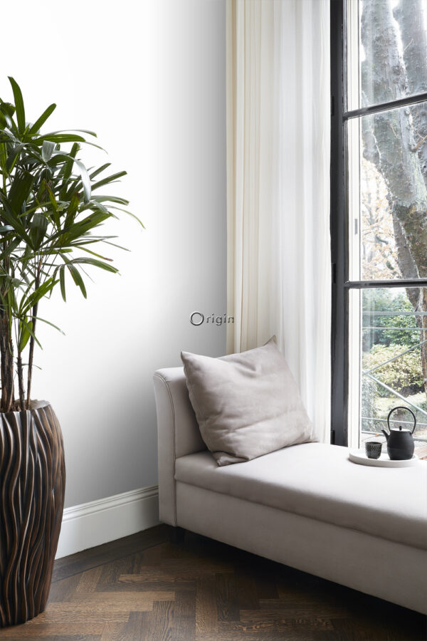 Origin Wallcoverings tapeet ühevärviline helevalge