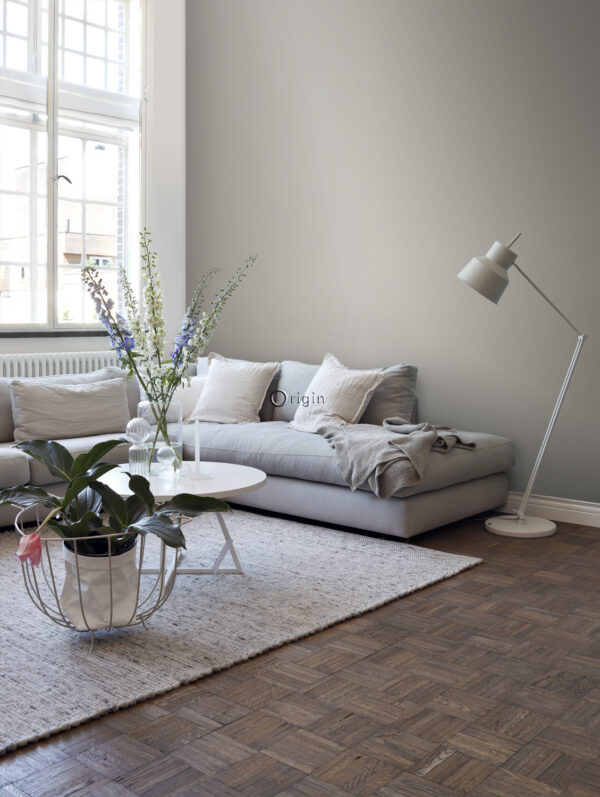 Origin Wallcoverings tapeet ühevärviline helelilla hall