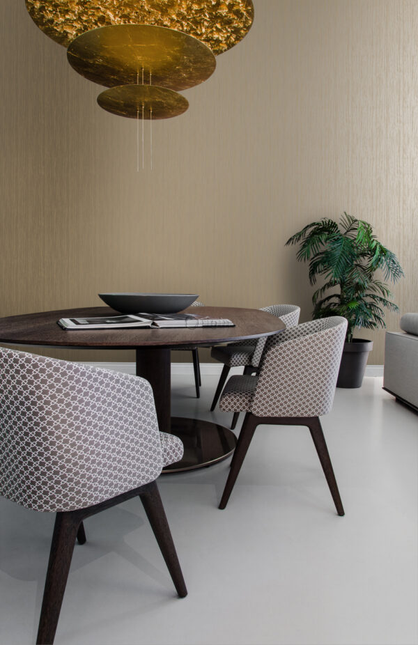 Origin Wallcoverings tapeet peened triibud - läikiv vaskpruun