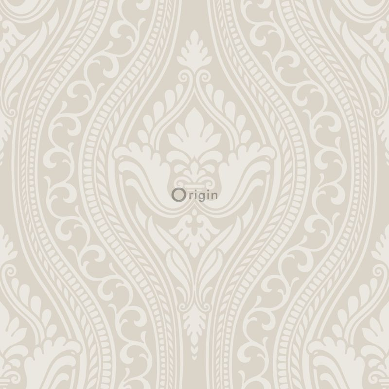 Origin Wallcoverings tapeet ornament - hõbedane