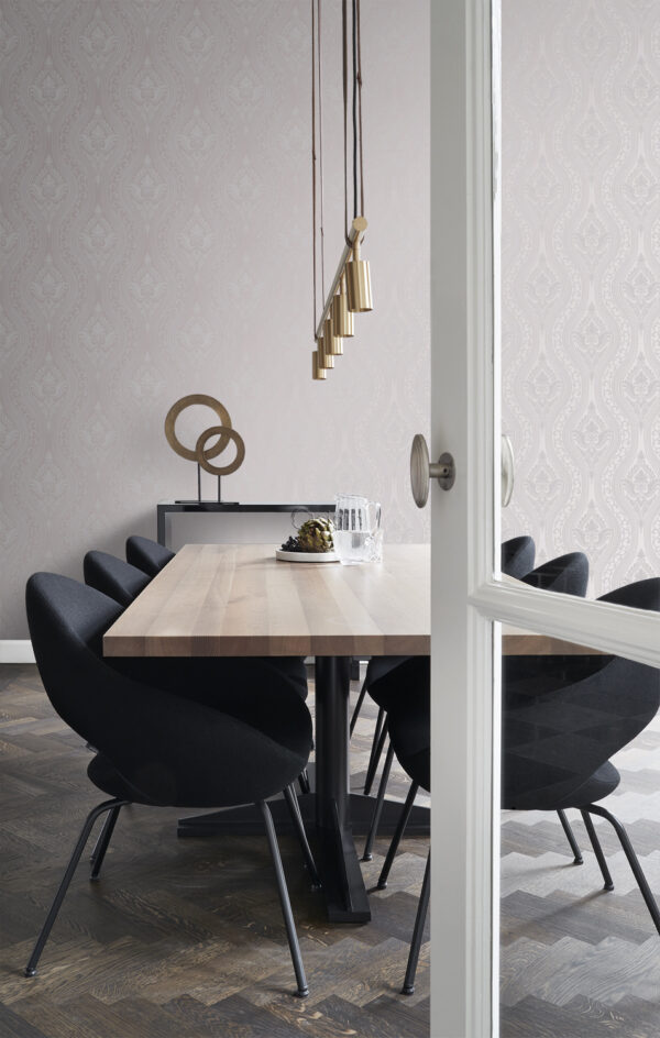 Origin Wallcoverings tapeet ornament roosa