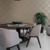 Origin Wallcoverings tapeet ornament - läikiv pronks