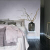 Origin Wallcoverings tapeet ornament - lilla ja hall