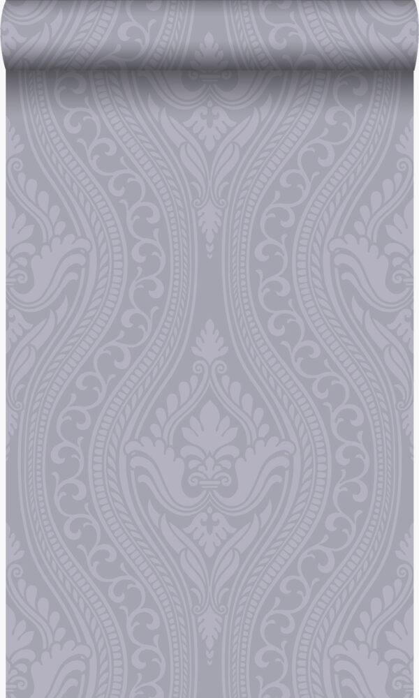Origin Wallcoverings tapeet ornament - lilla ja hall