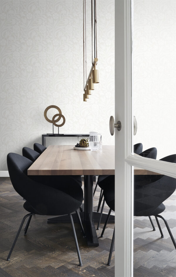 Origin Wallcoverings tapeet lilled - helevalge
