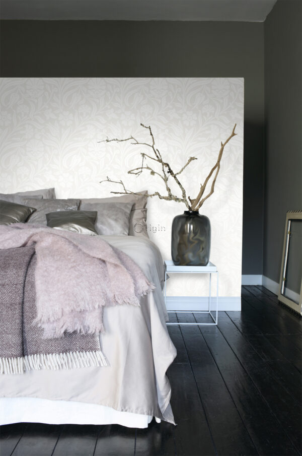 Origin Wallcoverings tapeet lilled - helevalge
