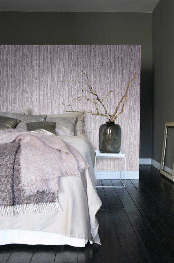 Origin Wallcoverings tapeediribad - helelilla, hall ja soe hall
