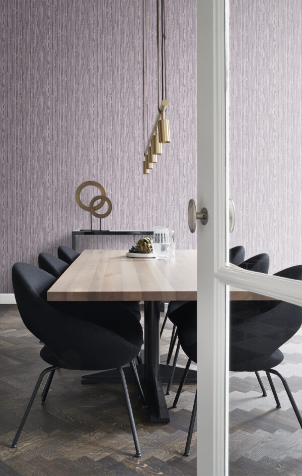 Origin Wallcoverings tapeediribad - helelilla, hall ja soe hall