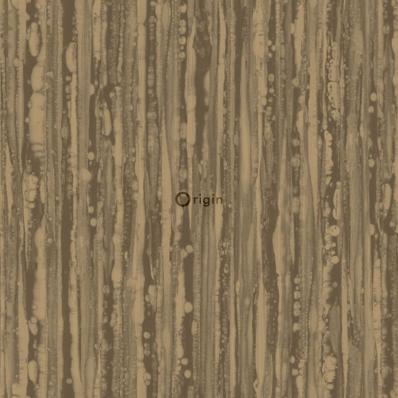Origin Wallcoverings tapeediribad - läikiv vaskpruun