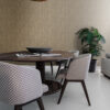 Origin Wallcoverings tapeediribad - läikiv vaskpruun