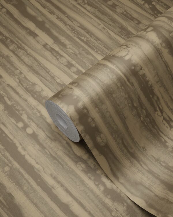 Origin Wallcoverings tapeediribad - läikiv vaskpruun