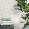 Origin Wallcoverings tapeet graafiline vorm - valge
