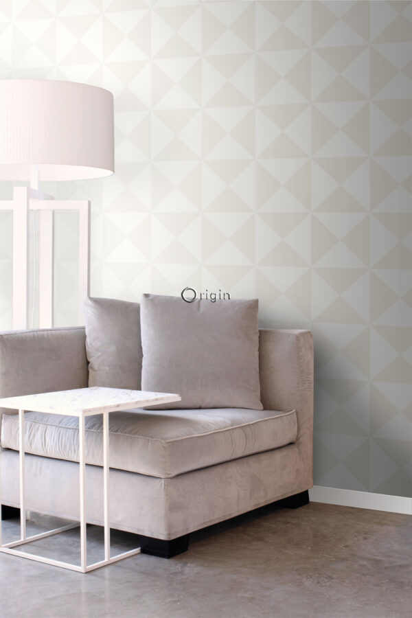 Origin Wallcoverings tapeet graafiline vorm - valge