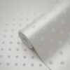 Origin Wallcoverings tapeet täpid - hõbedane