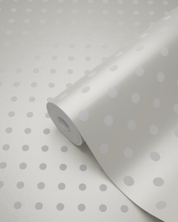 Origin Wallcoverings tapeet täpid - hõbedane