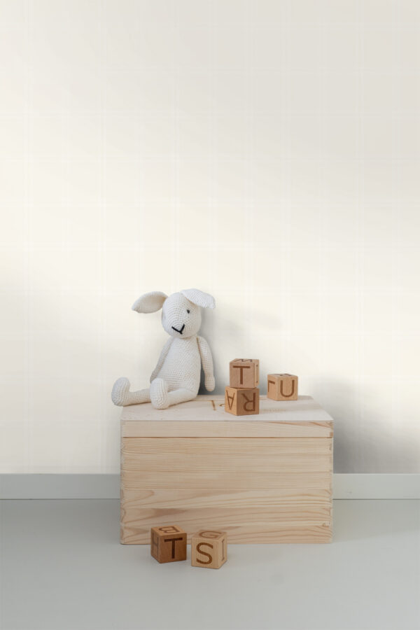 Origin Wallcoverings tapeet rombimotiiv - valge