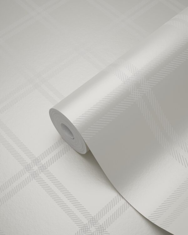 Origin Wallcoverings tapeet rombimotiiv - valge