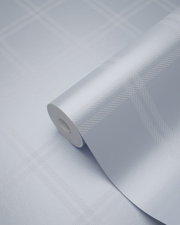 Origin Wallcoverings tapeet rombimotiiv - helesinine