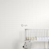 Origin Wallcoverings tapeet väikesed tähed mattvalge ja läikiv hõbedane