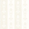 Origin Wallcoverings tapeet ornament - hõbedane ja valge